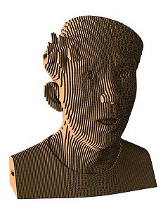 Картонный конструктор 3D «Юрий Никулин»