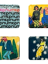 Набор 3Д стикеров Валя Карнавалова на телефон «Терпитер», 2,5 х 2,5 см