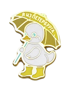 Металлический пин WAF WAF «Петербурженка»