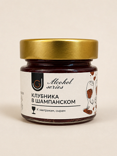 Джем «Клубника в шампанском», 100 г