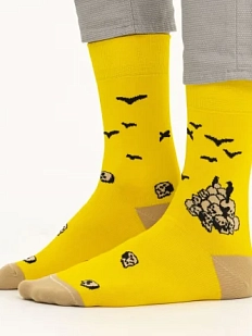 Носки «Апофеоз войны», р-р 38-41, жёлтые