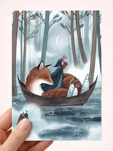 Открытка Анна Спешилова «Звёздная река», А6