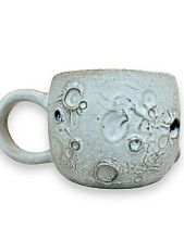 Кружка ручной работы «Луна», серая, керамика, 360 мл