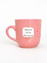 Кружка ручной работы Тата вытворяет/NF ceramics «Люблю тебя, pi*dets», розовая, керамика, 400 мл, превью фото 4