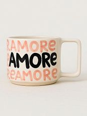 Кружка ручной работы «Amore», белая, керамика, 350 мл