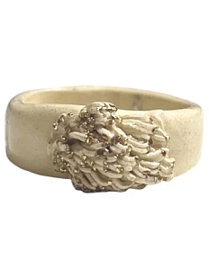 Кольцо Боттери керамика «‎Кораллы»‎‎, керамика