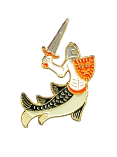 Значок эмалированный «Тритон»