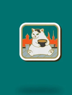 Значок WAF WAF «Питерский кот»