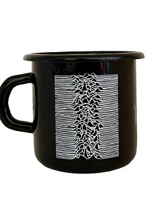 Эмалированная кружка «Joy Division», чёрная, 400 мл