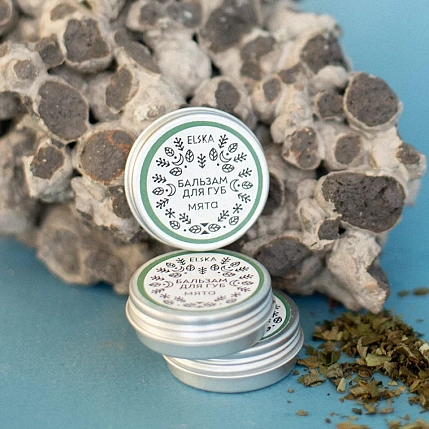 Бальзам для губ ELSKA Cosmetics «Мята», 10 гр, фото 2.