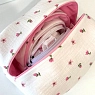 Косметичка ручной работы АМИ (Ami lé sac) «Bebesss», розовые цветы, превью фото 1