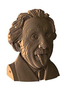Картонный конструктор 3D «Эйнштейн»