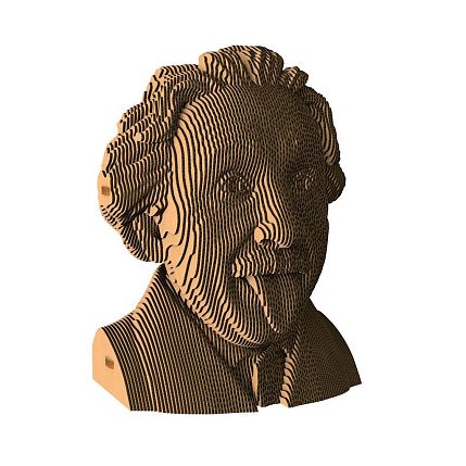 Картонный конструктор 3D «Эйнштейн», фото 1.