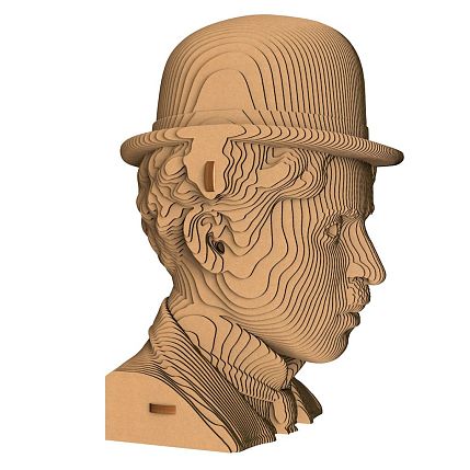 Картонный конструктор 3D «Чарли Чаплин», фото 2.