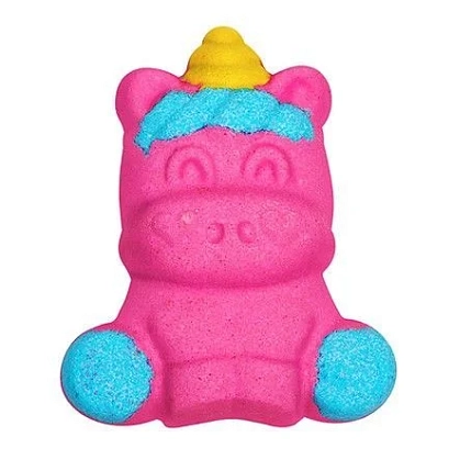 Бомбочка для ванны Boom Shop «Крошка единорог», розовая, фото 1.