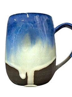 Кружка «Байкал», голубая, керамика, 500 мл
