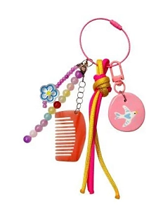 Обвес брелок «Голубка», розовый