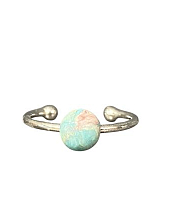 Кольцо из стали в ассортименте, голубое