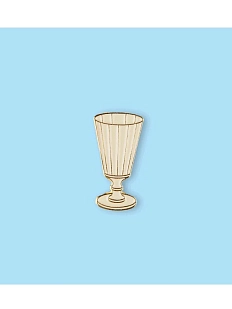 Металлический значок Heart of Moscow «Рюмка» серия Петербург