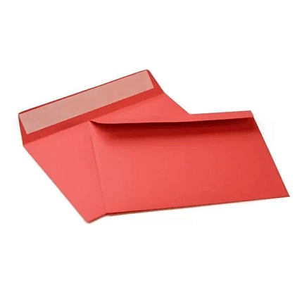 Конверт красный С6, фото 2.