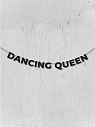 Бумажная гирлянда из букв Магия букв «Dancing queen», чёрная, картон, 240 г/м², превью фото 1