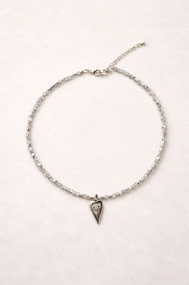 Чокер из блестящего гематита с подвеской Мигетт, в ассортименте, фото 9.