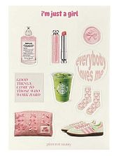 Стикерпак «I'm just a girl», А6