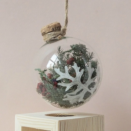 Ёлочный шар Зачарованные шары «Успешный», 10 см, фото 2.