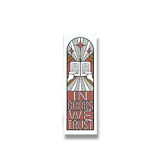 Закладка «In books we trust»