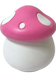 Свеча «Грибочек», ярко-розовый