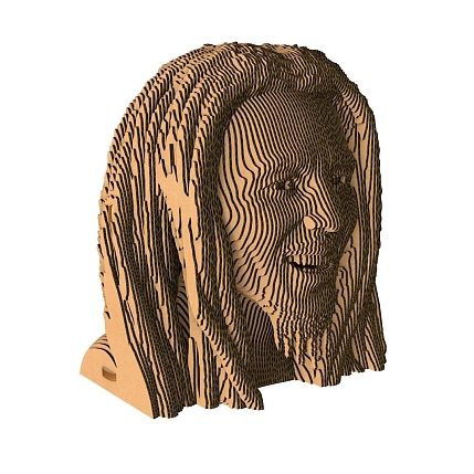 Картонный конструктор 3D «Боб Марли», фото 1.