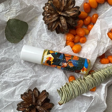 Масляные духи ручной работы «Облепиховый морс», 10 мл, фото 1.