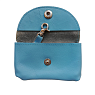 Ключница ручной работы, Kokosina bags, натуральная кожа, светло-синий, превью фото 2