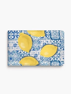Обложка на студенческий билет DARI DARI «Лимоны на плитке Азулежу», экокожа
