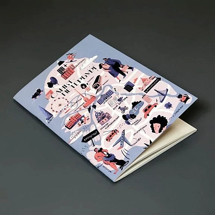 Блокнот Подписные изделия «Марка. Карта Петербурга», фото 3.