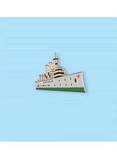 Металлический значок Heart of Moscow «Аврора» серия Петербург