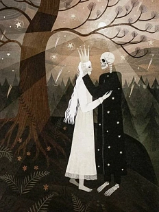 Мини-постер «Дева и Кощей», Дворникова Александра