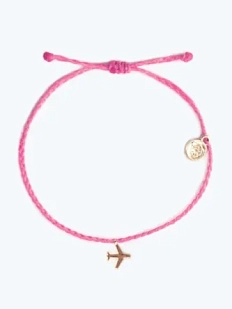 Браслет WAF WAF «Самолет», розовый