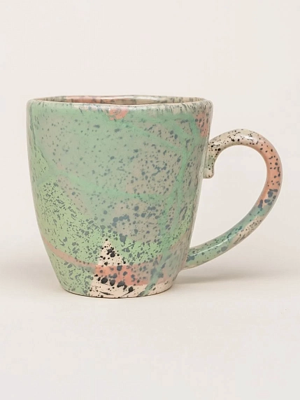 Кружка ручной работы Тата вытворяет/NF ceramics «Любишь советы давать?», керамика, 400 мл, фото 2.