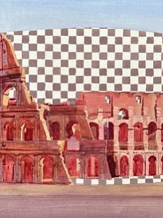 Картхолдер двойной Василий Аникин «Колизей», экокожа