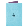 Обложка на паспорт New Wallet «New W», голубая, превью фото 1
