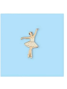 Металлический значок Heart of Moscow «Балерина» серия Петербург
