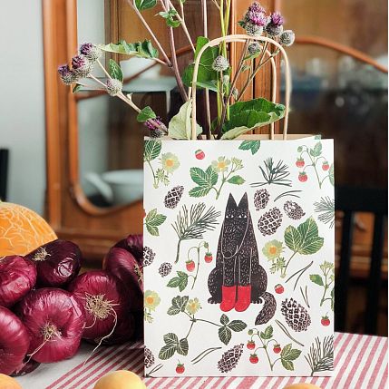 Крафт-пакет «Волчок», фото 1.