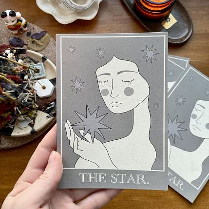 Открытка «The star», А6, фото 2.