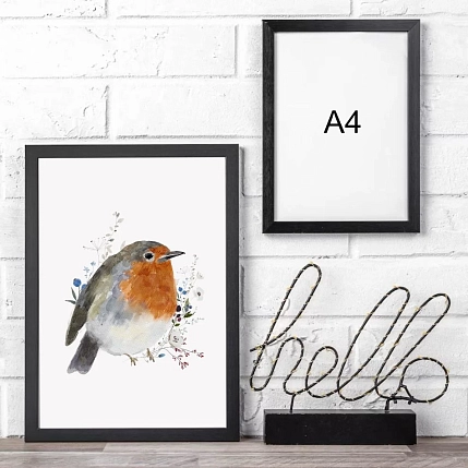 Постер интерьерный DARI DARI «Снегирь», А3, фото 2.