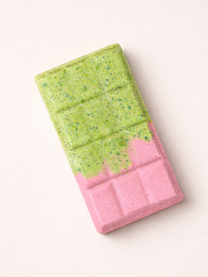 Бомбочка для ванны «Плитка шоколада», смородиновый мусс, фото 1.