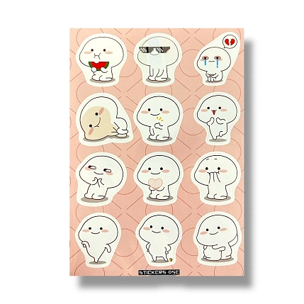 Стикерпак «Too nervous», фото 1.