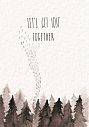 Открытка «Let's get lost together», превью фото 1