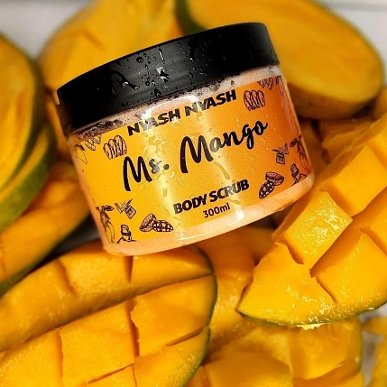 Мусс-баттер для тела Nyash Nyash «Ms. Mango», 300 г, фото 1.