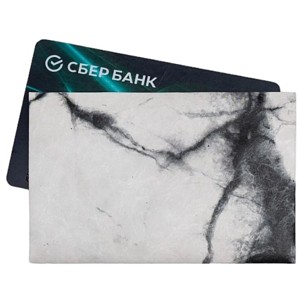 Мини-кошелёк кардхолдер New Wallet «New Marble», фото 1.